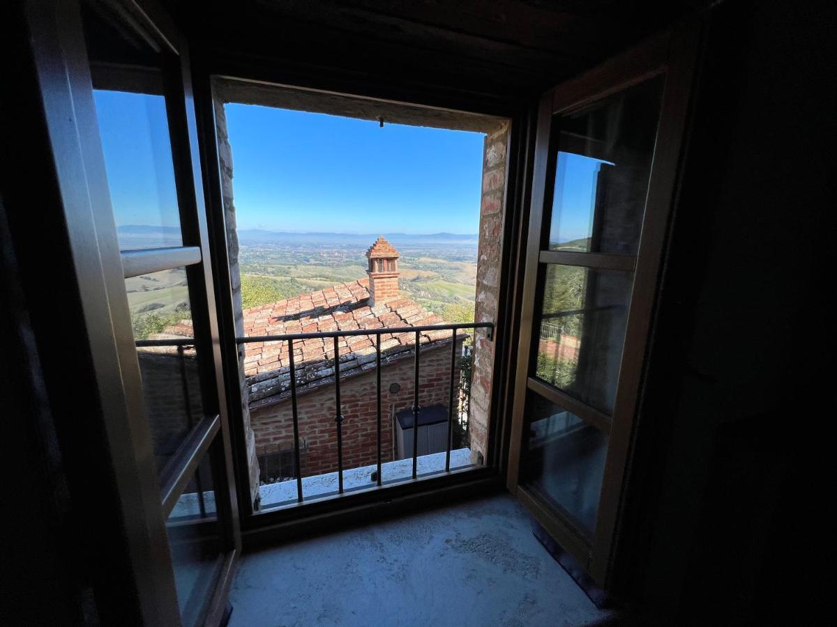 Апартаменты La Costarella Montefollonico Экстерьер фото